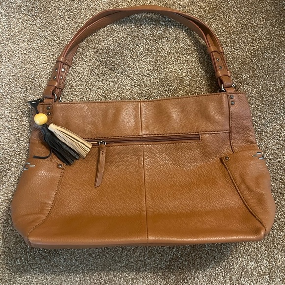 The Sak Soft Brown Leather Tote - Picture 1 of 11